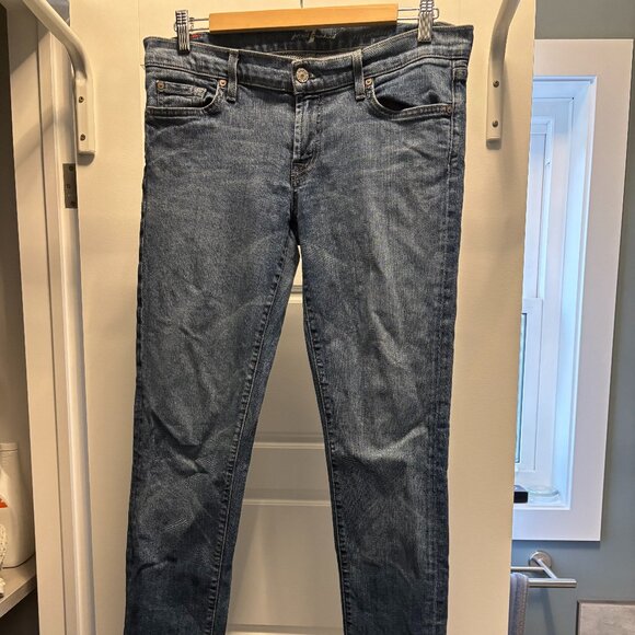 7 For All Mankind Women's Jeans - Roxanne Size 29 - Picture 1 of 8